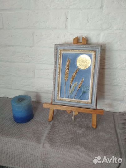 Панно, ботанический барельеф