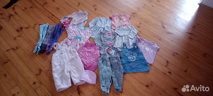 Вещи пакетом на девочку
