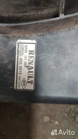 Вентилятор охлаждения Renault Megane 2