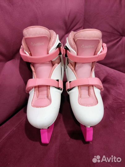 Коньки детские раздвижные 32 35