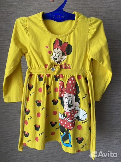 Платье для девочки 86-92