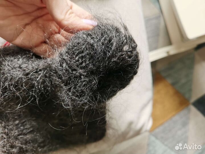 Варежки и носки козья шерсть