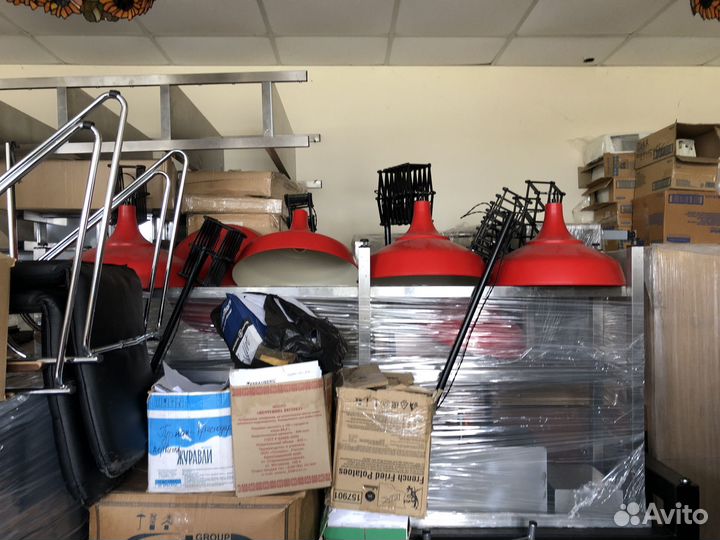 Люстры и светильники бу