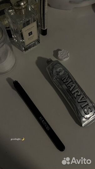 Зубная паста marvis отбеливающая