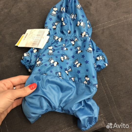 Дождевик для мини пород собак