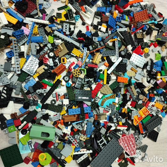 Конструктор Lego, аналог 1.6 кг россыпью
