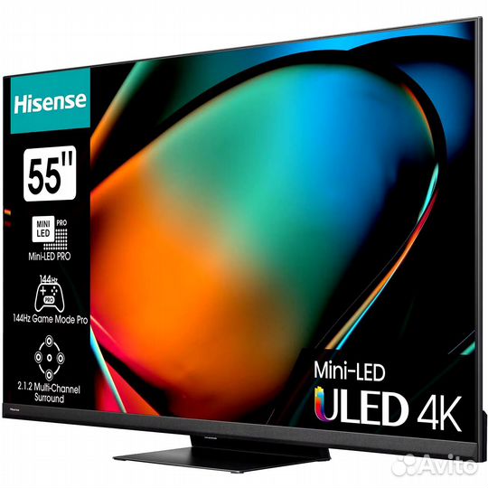Телевизор Hisense 55U8KQ Mini LED 144Гц