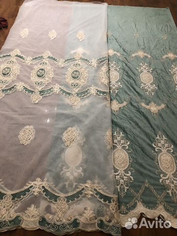 Комплект шторы и тюль