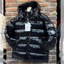 Куртка Moncler Maya глянцевая с Европы (Арт.70186)