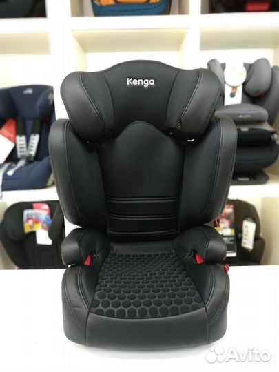Автокресло 15-36кг изофикс Kenga цвет черный Maste