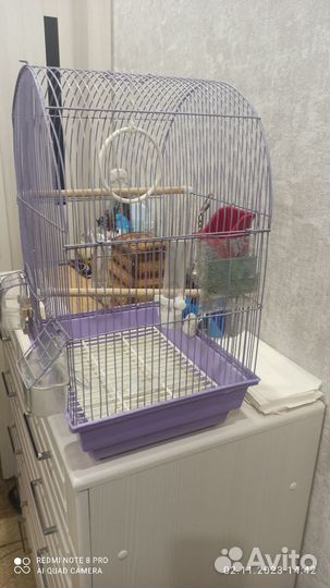 Клетка для попугая бу