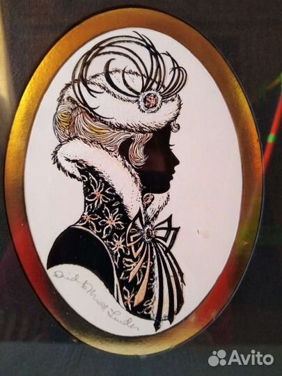 Панно антикварное, Англия