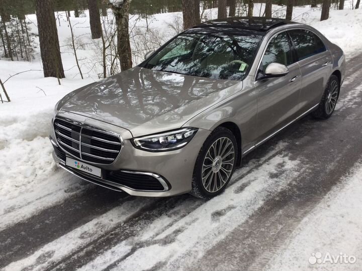 Mercedes-Benz S-класс 2.9 AT, 2021, 1 900 км