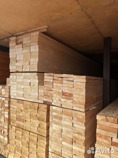 Доска строганная 45х140х6000