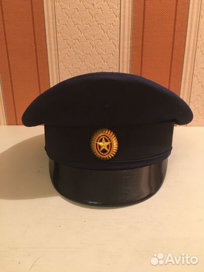 Фуражка офисная синяя