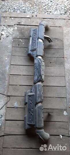 Накладка на бампер