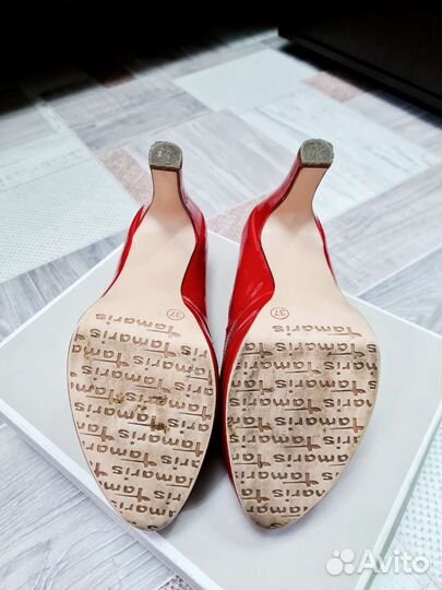 Туфли красные