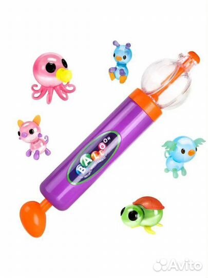 Конструктор из шаров. Глиншар 78 деталей. Надувные