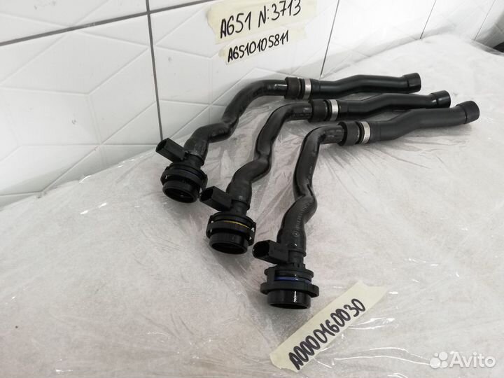 Mercedes 2.2 cdi патрубок вентиляции A6510105811