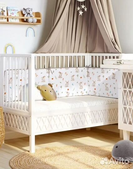 Бортики в кроватку