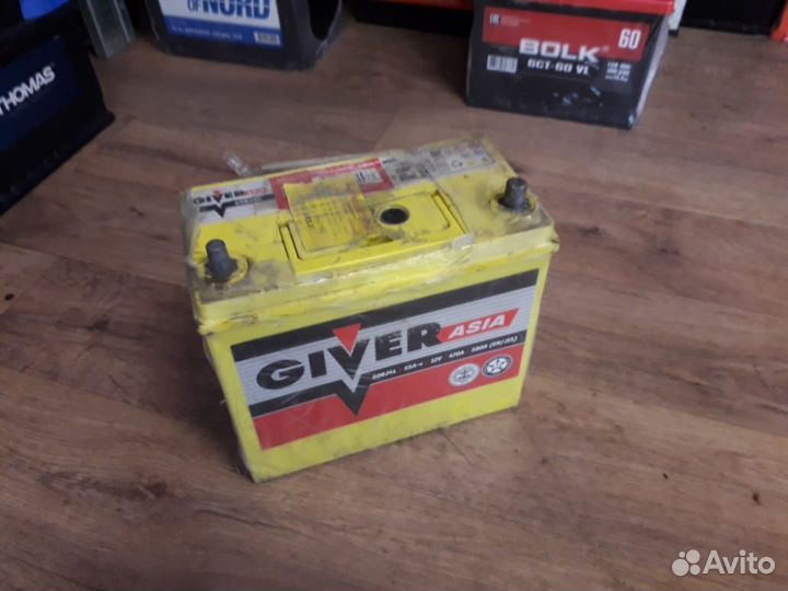 Аккумулятор бу 55Ач