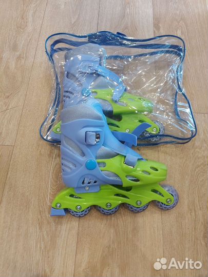 Роликовые коньки детские раздвижные новые