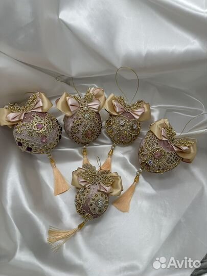 Новогодние гары ручная работа