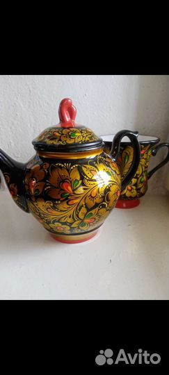 Чайник хохлома заварочный