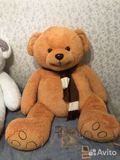 Большой плюшевый медведь Мишка игрушка