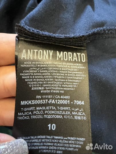 Футболка. Antony morato. Оригинал