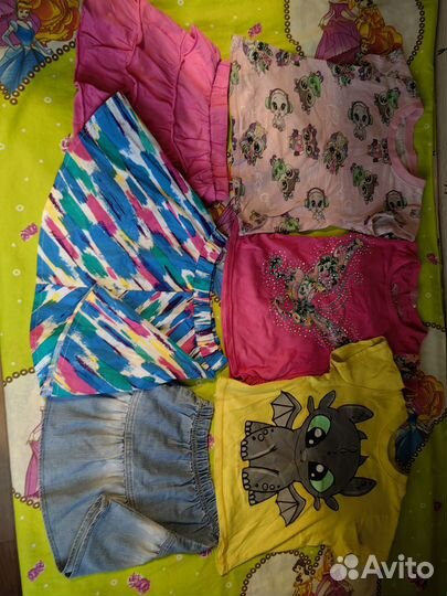 Вещи пакетом на девочку
