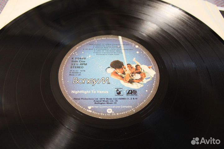 Boney M. 1978 Nightflight To Venus, G/F, UK, Orig