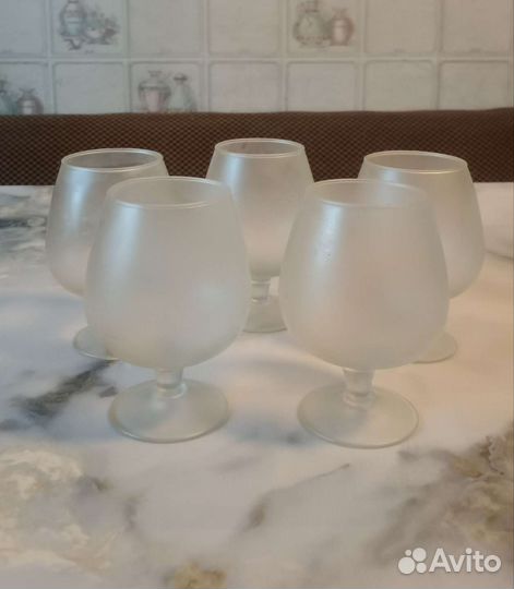 Ваза, конфетница, бокалы