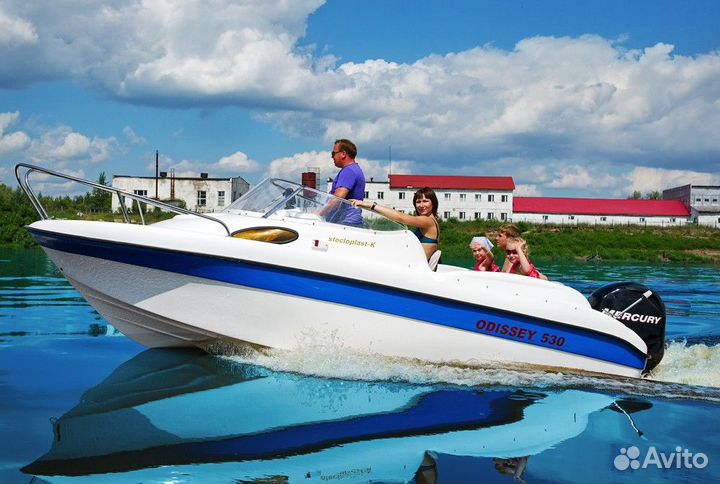 Катер Одиссей 530 с комплектом оснащения