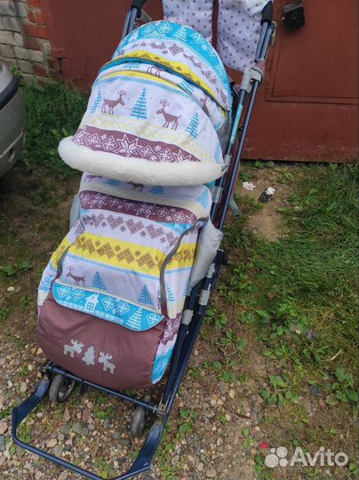 Санки коляска ника 7-7