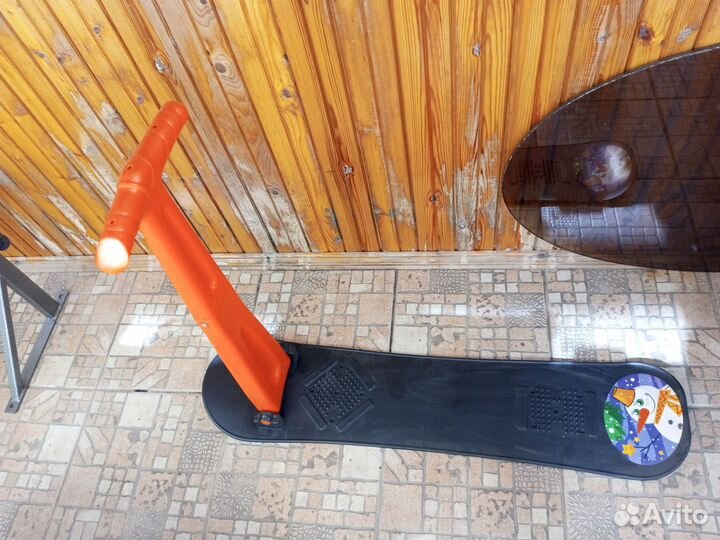 Снежный самокат шустрик