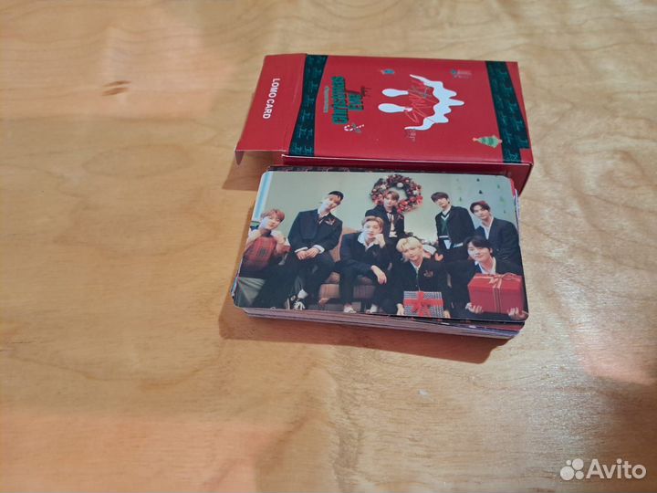 Ломо карты stray kids Christmas Evel