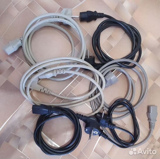 Кабеля питания для пк/оргтехники/ибп/ретро-пк