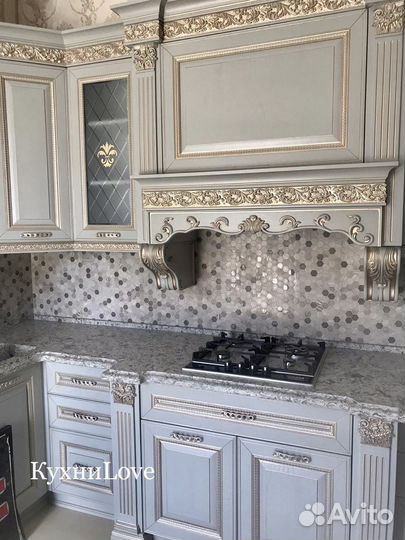 Кухня Бергамо массив дерева