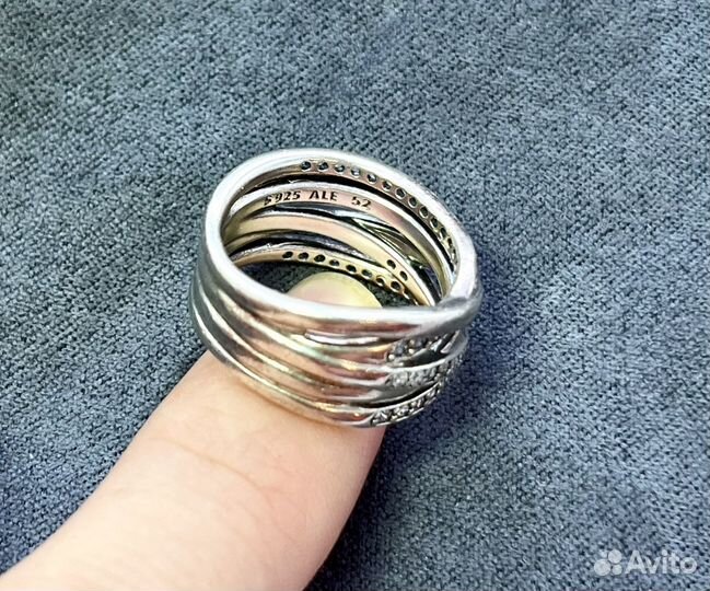 Pandora кольцо оригинал