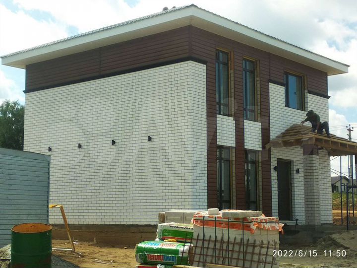 Коттедж 115 м² на участке 6 сот.