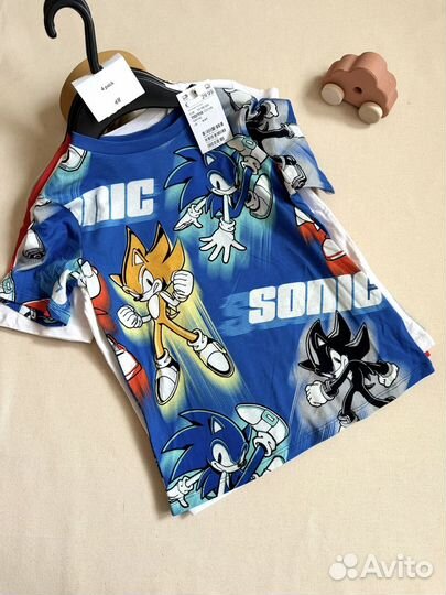 Футболка Sonic H&M 110/116