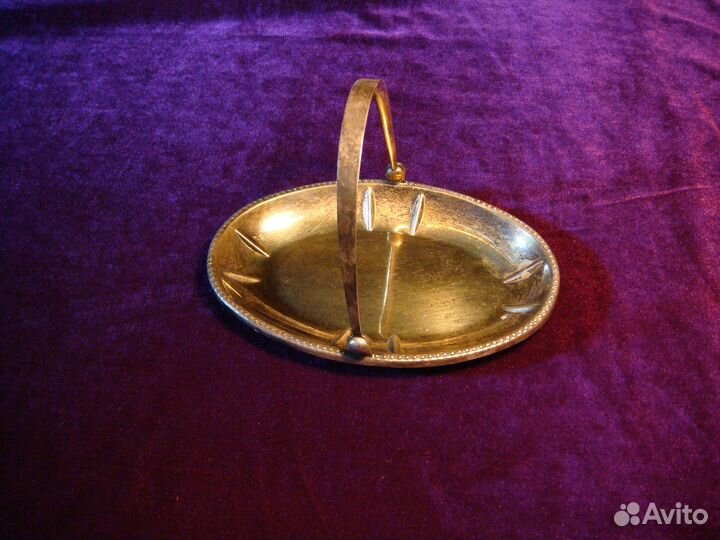 Конфетница Старинная Сухарница СССР Клеймо