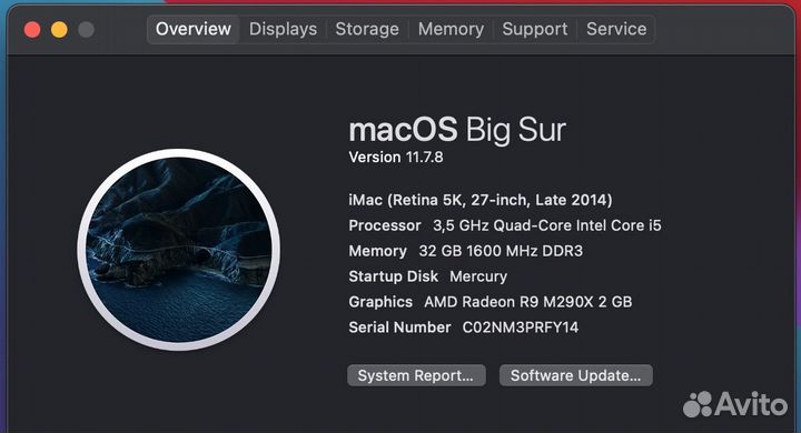 Apple iMac 27 late 2014