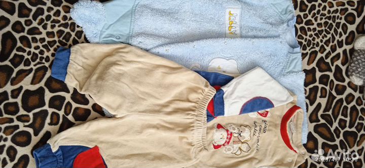 Детская одежда для мальчика от 3 мес до 1 года
