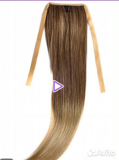 Хвост шиньон