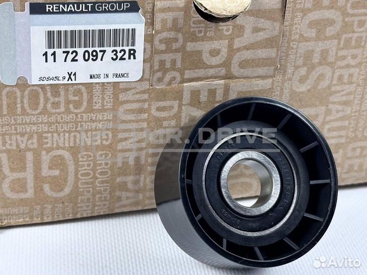 Ремкомплект приводного ремня Renault 117209732R