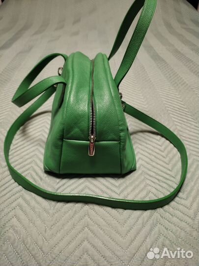 Сумка Fabula от Askent зеленая кожа