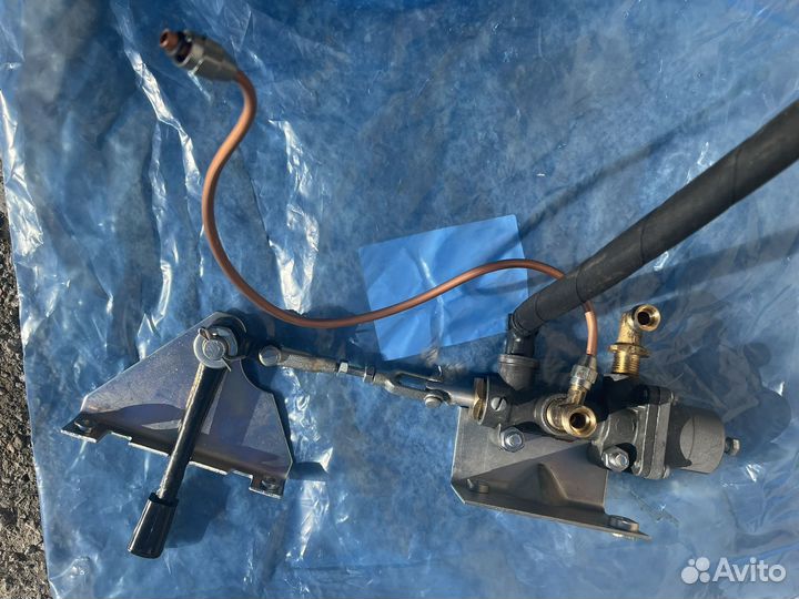 На Урал кран подкачки в кабину с приводом