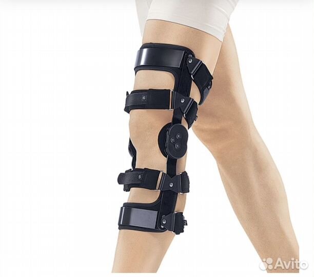 Ортез коленный orlett PO-303 рамный шарнирный